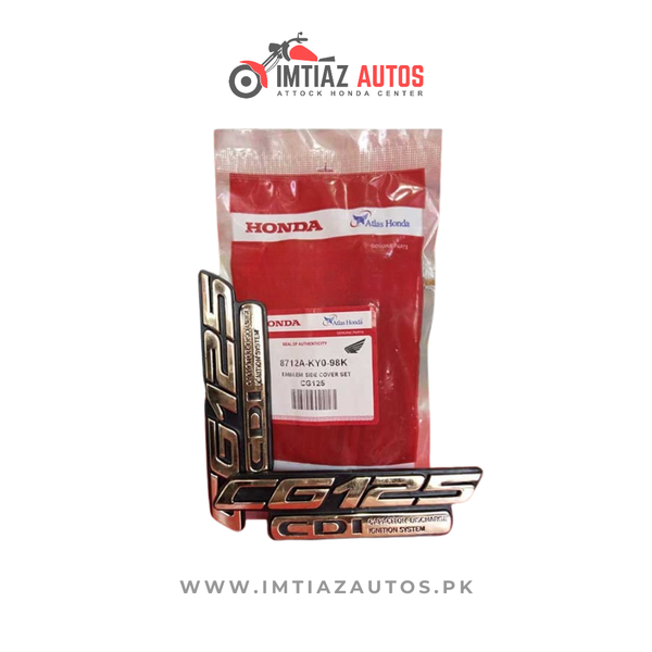 EMBELUM SIDE COVER SET GN CG 125