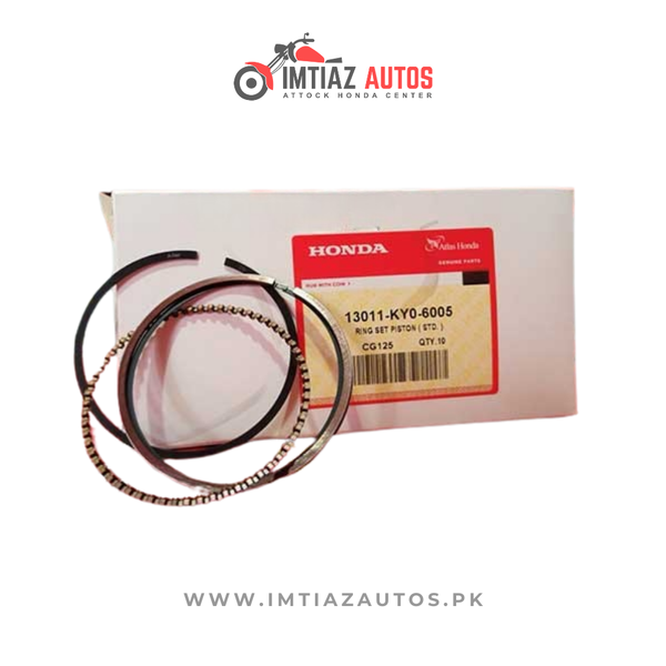 RING SET STD GENUINE PISTON EURO CG 125