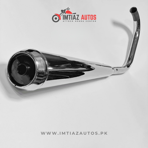 WHISTLER | Pakistan’s # 1 Sound Exhaust For Honda CG125| Top Quality | Best Sound | Best Chrome Finishing