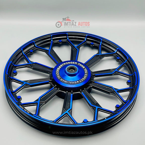 BOLD LOOK BLUE ALLOY RIM CG 125 – Imtiaz Autos