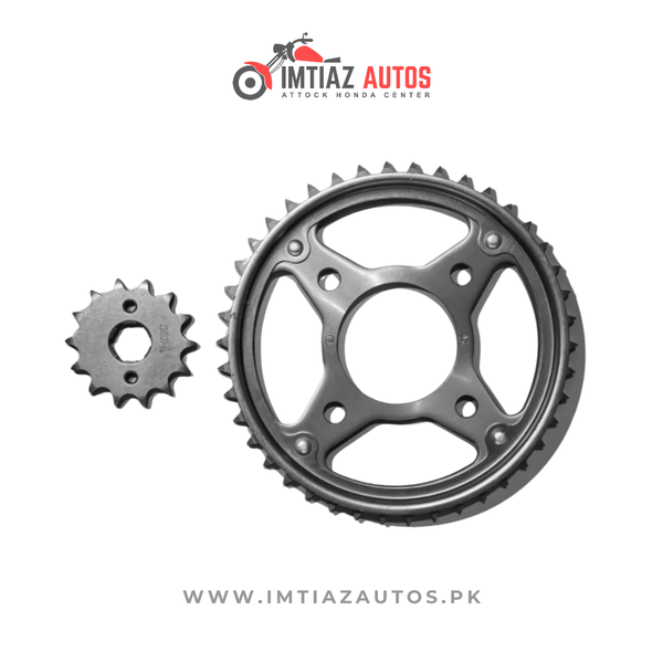 CHAIN SPROCKET COMPLETE SET CB-125F