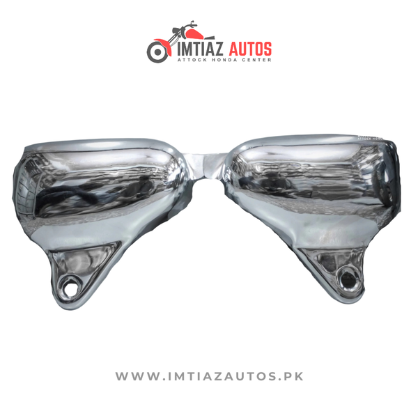 CROME SIDE COVERS METAL