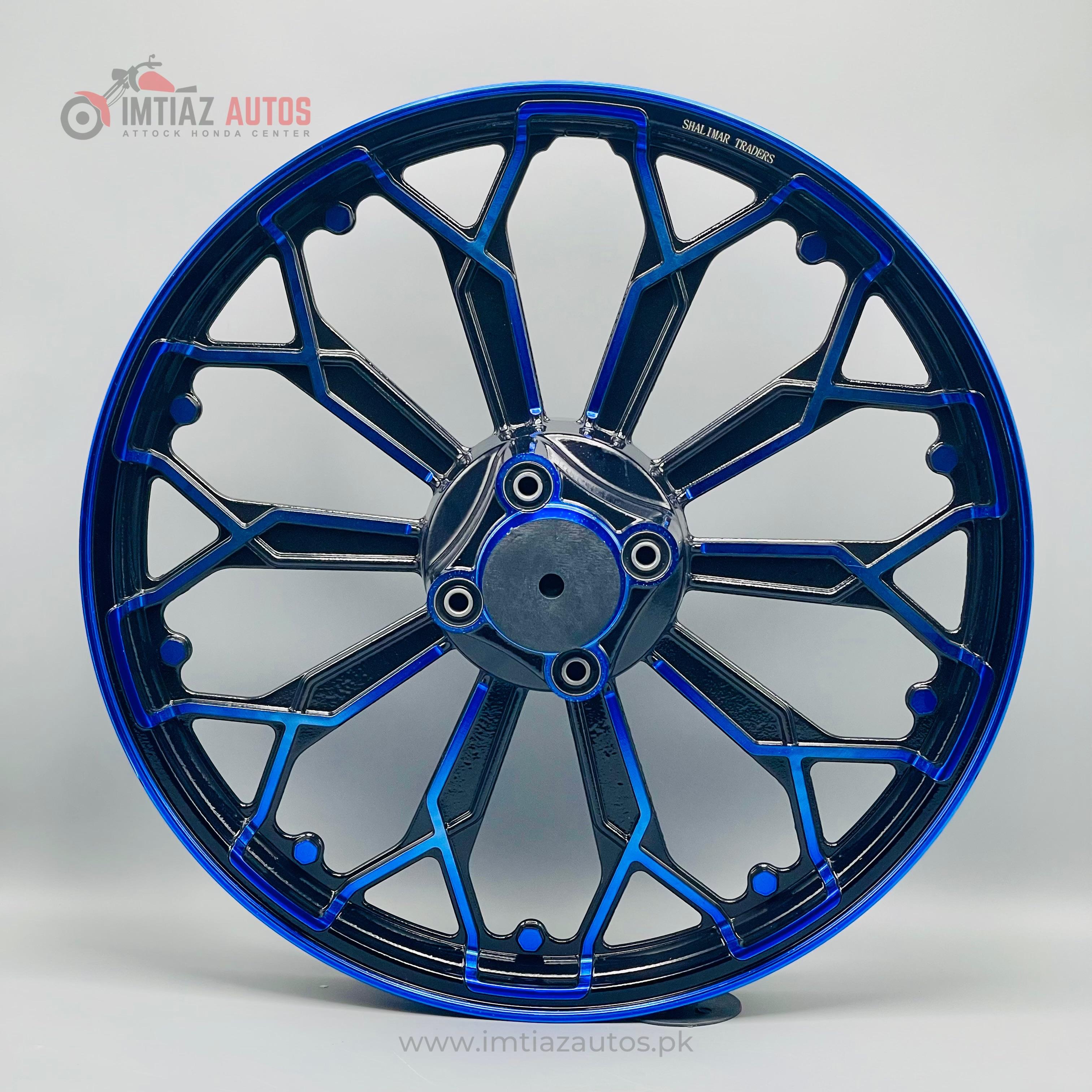 BOLD LOOK BLUE ALLOY RIM CG 125 – Imtiaz Autos