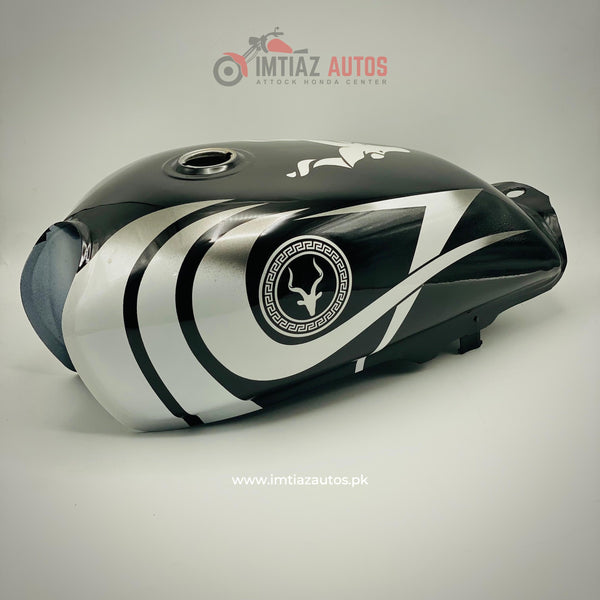 Markhor Design Fuel Tank set Black & white for CD70
