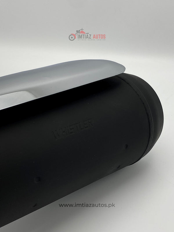 WHISTLER BLACK  | Pakistan’s # 1 Sound Exhaust For Honda CG125| Top Quality | Best Sound | Best  Finishing