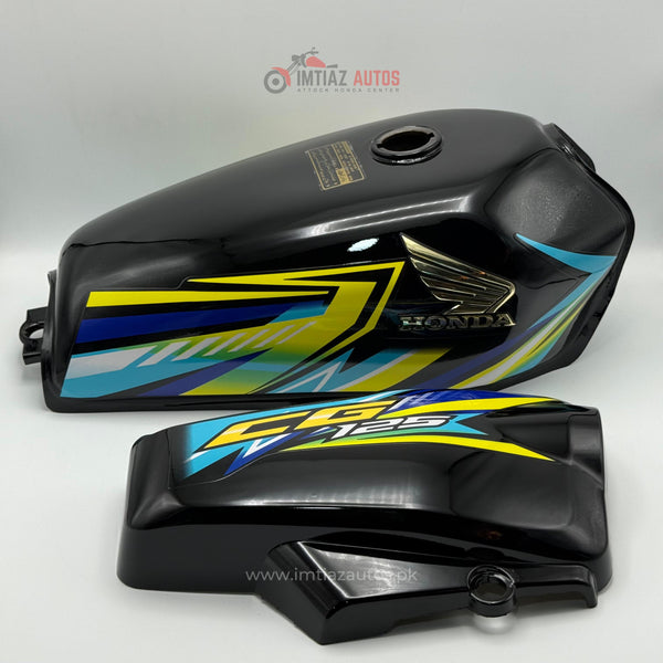 26 MODEL BLACK  FUEL TANK SET CG 125
