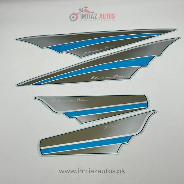 2001 BLACK CG 125 GENUINE STICKER