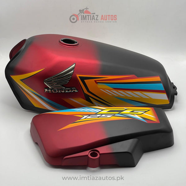 26 MODEL FADE MATE RED STICKER CG 125