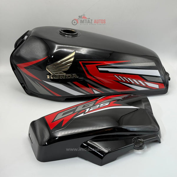26 BLACK NEW STICKER CG 125 OUFIT